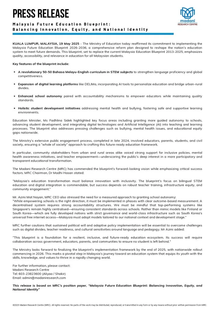 Pr malaysia future education blueprint v0.3 page 0001